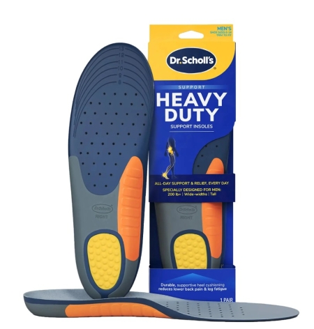 Dr. Scholl’s Heavy Duty Support - best running insoles for heavy runners
