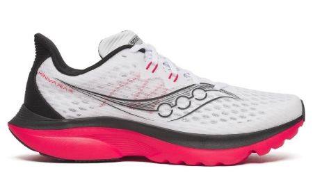 Saucony Kinvara 16 lightweight neutral running shoe tested by Ken on road and treadmill